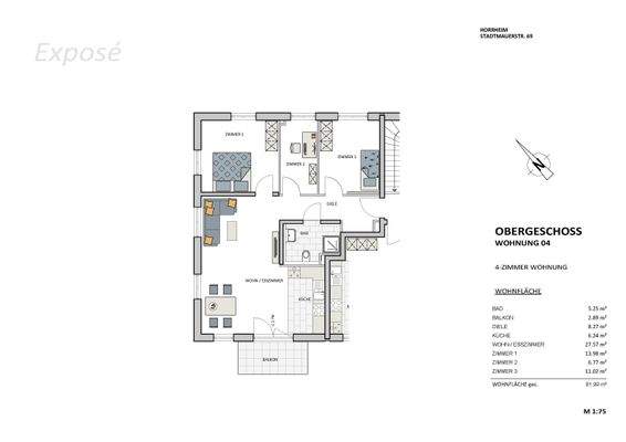 Grundriss Wohnung 04