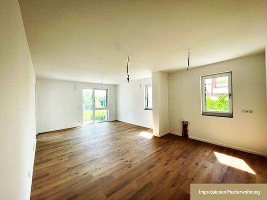 Beispielhaftes Wohnzimmer