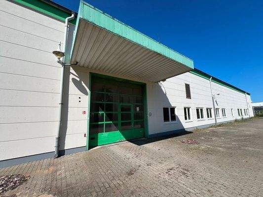 Blick auf das Sektionaltor