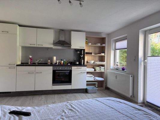 Küche / Wohnen im Untergeschoss