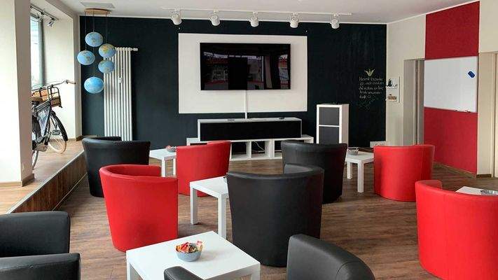 Moderne Geschäftseinrichtung