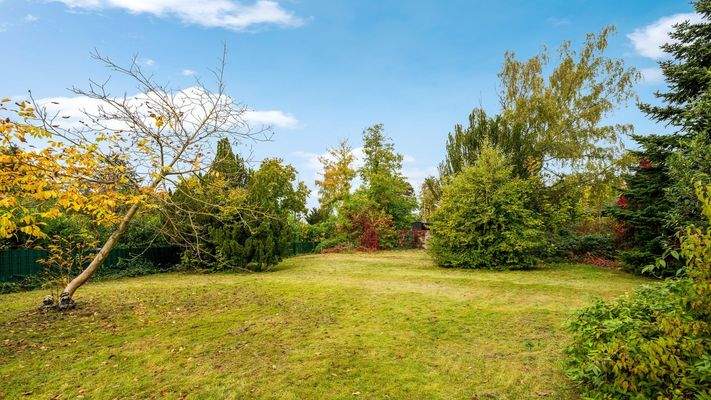 weitläufiger Garten