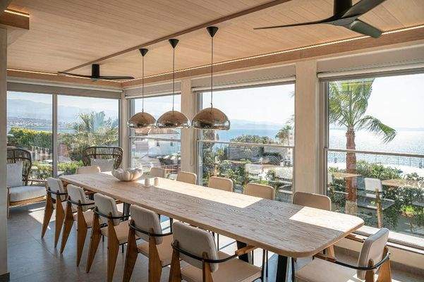 Kreta, Tersana: Wunderschöne Villa mit atemberaubendem Meer- und Sonnenuntergangsblick zu verkaufen