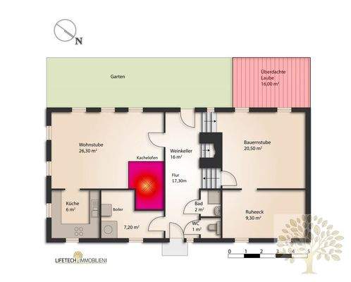 Grundriss Hauptgebäude EG