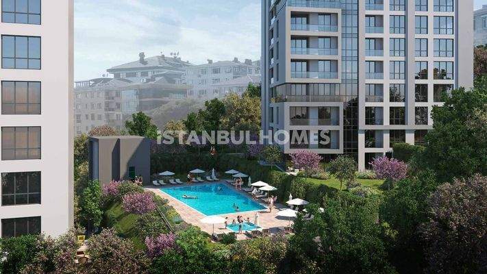 Spacious Flats with Bosphorus Views in Şişli, İstanbul