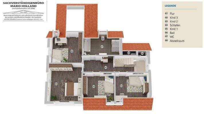 Nutzungsvariante_Zweifamilienhaus_2. Obergeschoss