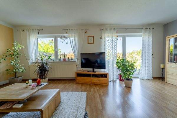 Terrassenzugang im Wohnzimmer