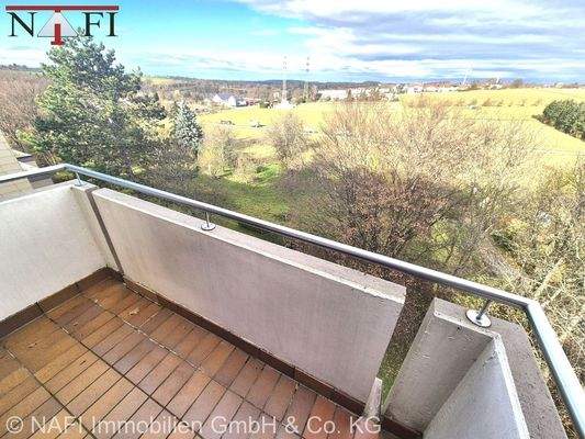 kleiner Balkon am Essbereich