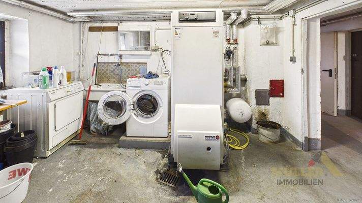 Heizungsraum und Waschküche