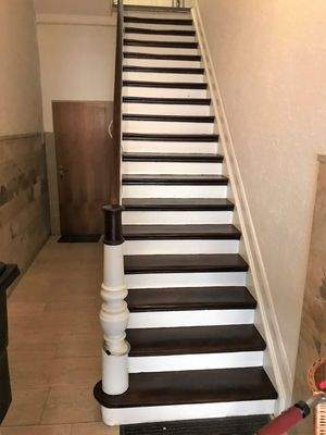 Gepflegtes Treppenhaus