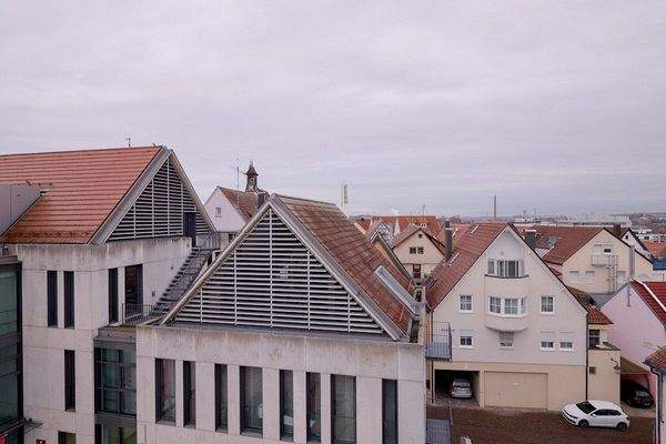 über den Dächern der Stadt 