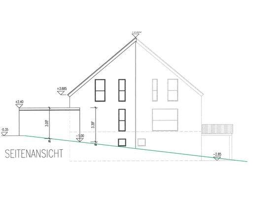 Seitenansicht Haus 2