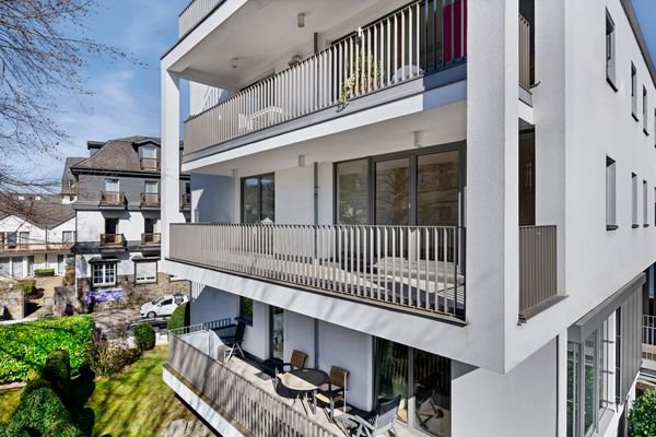 Blick zur Terrasse