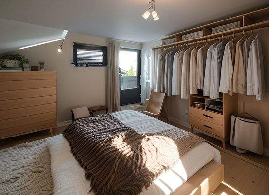 Schlafzimmer  (KI visualisiert)