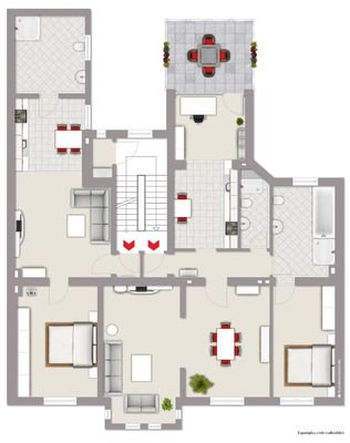 Grundriss 1. Obergeschoss
