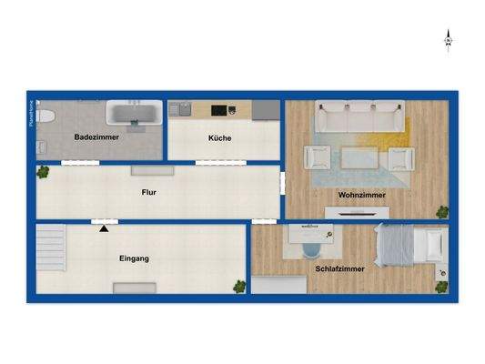 Grundriss Obergeschoss