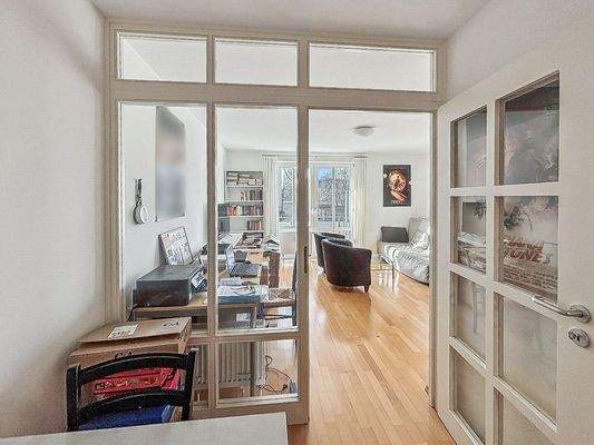 Blick aus Essbereich 