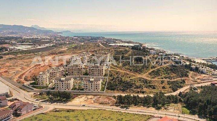Luxury Flats Within Walking Distance to the Sea in Turkler Alanya