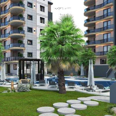 2 and 3-Bedroom Apartments for Sale in Antalya Serik