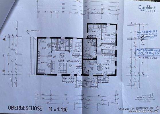 Planung nach Sanierung Grundriss OG