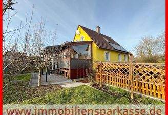 Rückansicht des Hauses