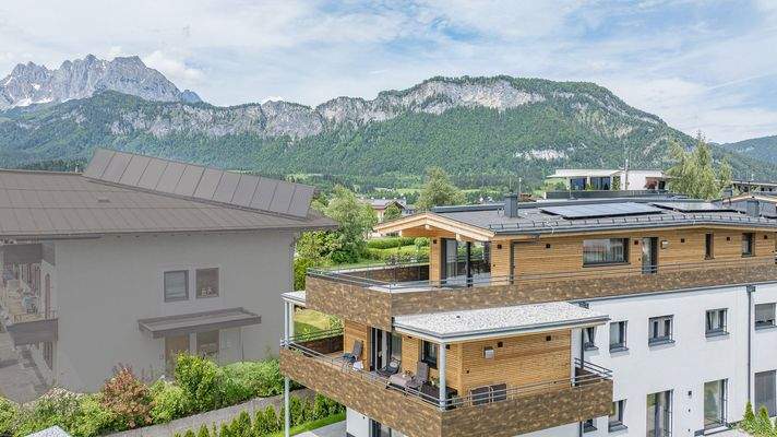 KITZIMMO-Exklusives Neubau Penthouse in zentraler Toplage - Immobilien St. Johann.