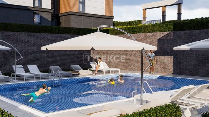 Apartments with Modern Living Spaces in Merkez Yalova