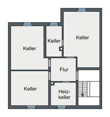 Grundriss Kellergeschoss