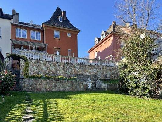 Blick aus dem Garten