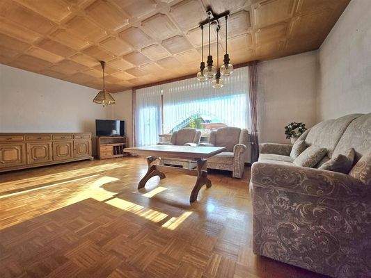 Wohnzimmer mit Terrassenzugang