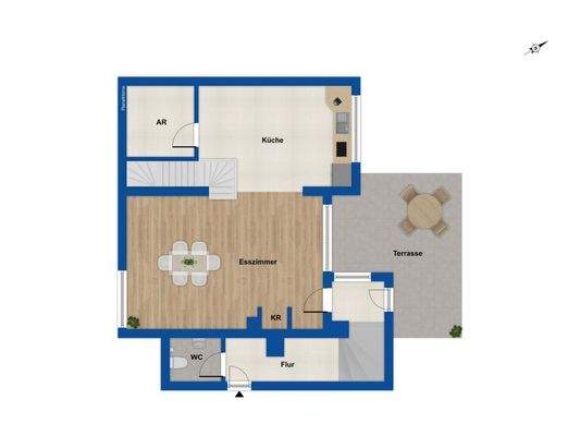 Grundriss Erdgeschoss