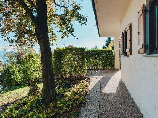 Außenbereich Erdgeschoss - spazio esterno piano terra