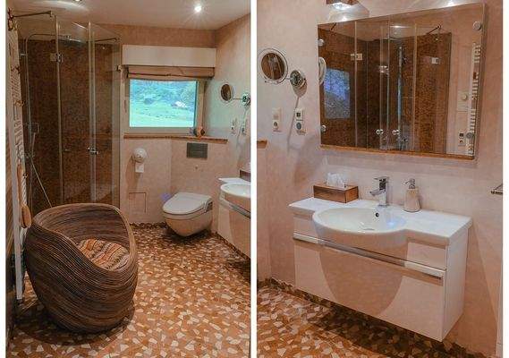 Großes Bad mit Fußbodenheizg