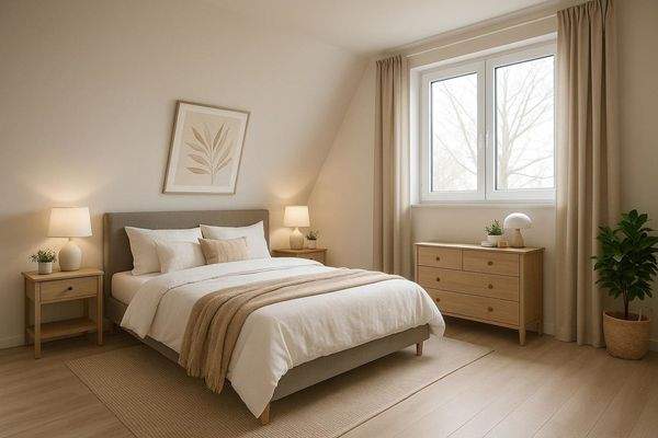 Einrichtungsbeispiel Schlafzimmer Obergeschoß