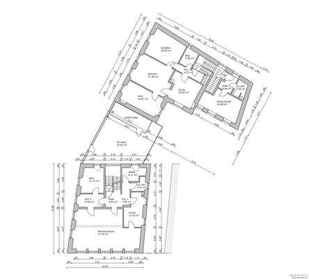 Grundriss Obergeschoss