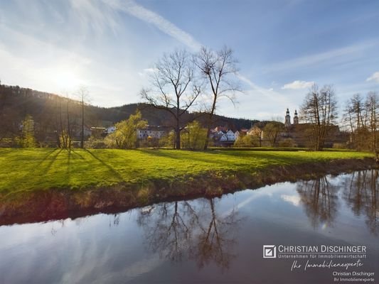 Idyllischer Blick zur Naab