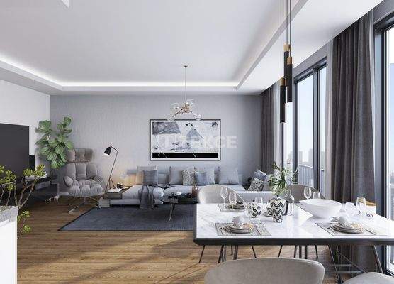 Apartments Close to the Financial Center in Istanbul Ataşehir