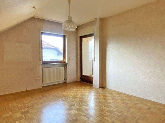 Schlafzimmer im Dachgeschoss