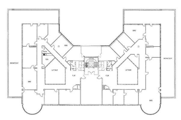 2. Obergeschoss mit ca. 1.050,00 m²