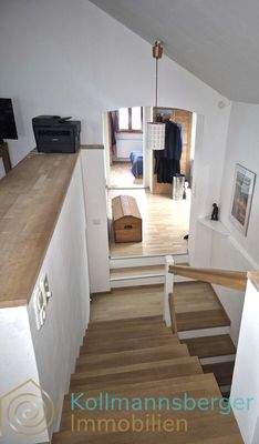 Treppenauf- bzw. -abgang