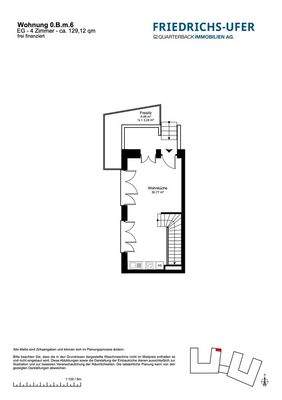 Grundriss Maisonette 0.B.m.6-1