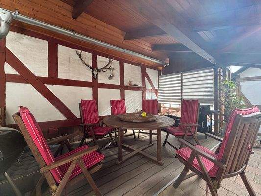 Überdachter Freisitz