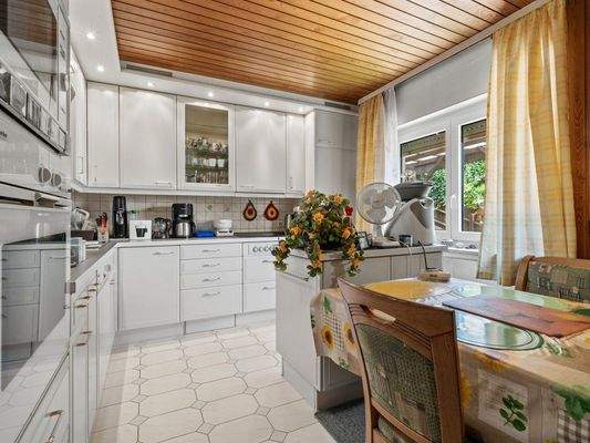 Küche im Obergeschoss