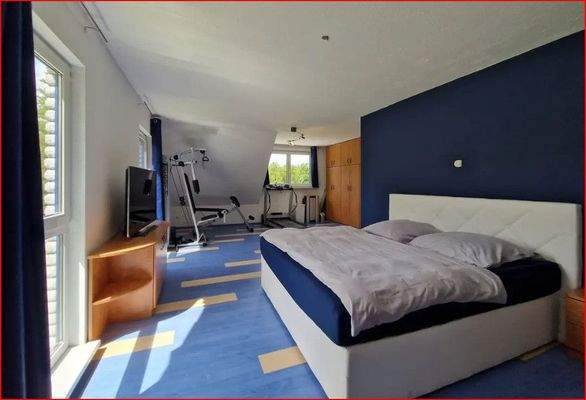 Schlafen und Sport mit Seeblick