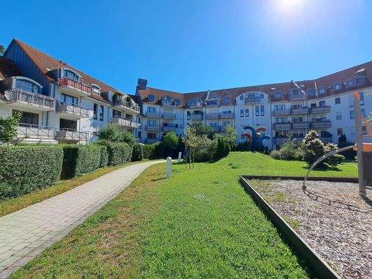 Parkähnliche Wohnanlage