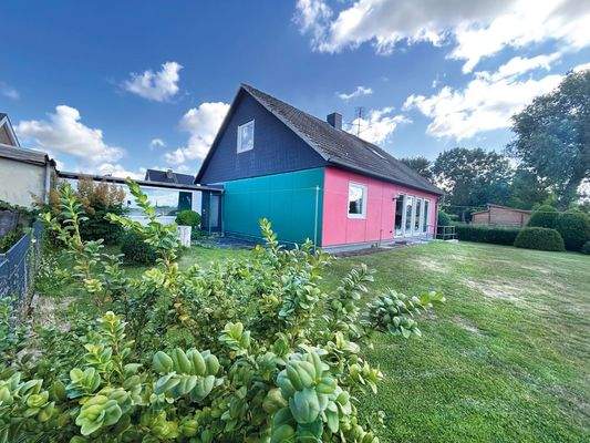 Blick auf den Wintergarten 