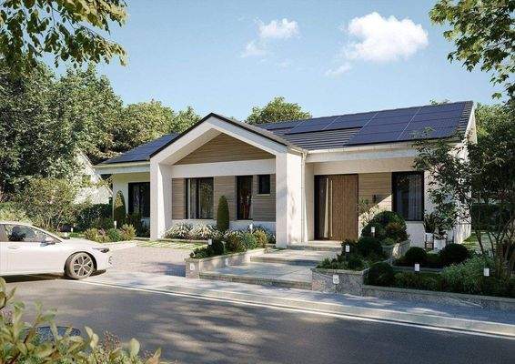 Mögliche Bebauung - Ansicht Bungalow