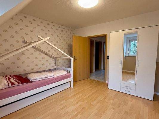 Kinderzimmer im Dachgeschoss