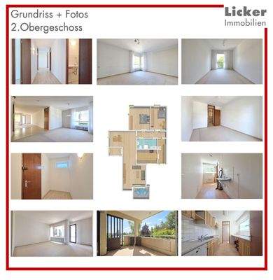 Grundriss + Fotos - Wohnung