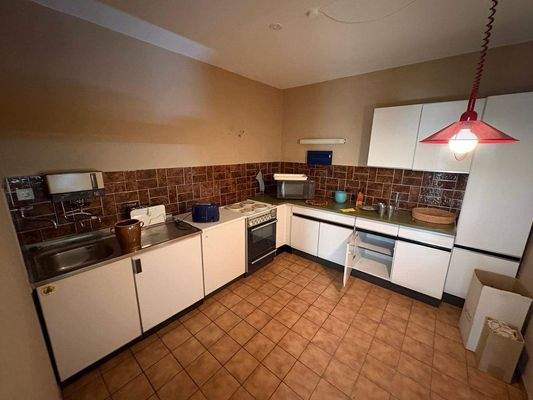 Küche im Souterrain